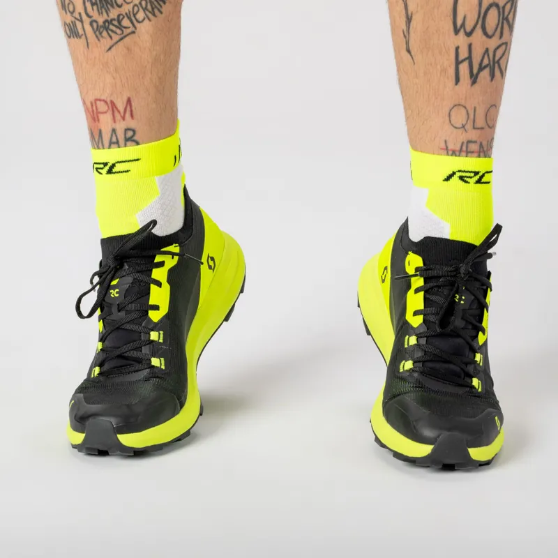 Scott Men's Supertrac RC 3 Shoes in Black/Safety Yellow-7