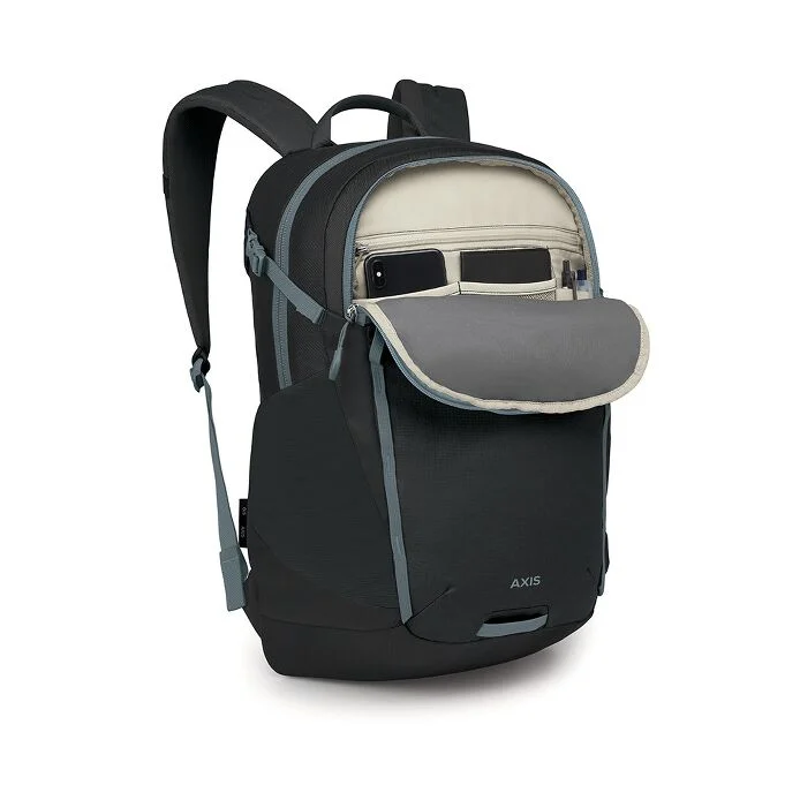 Osprey Axis 24 in Black/Shale Grey-3