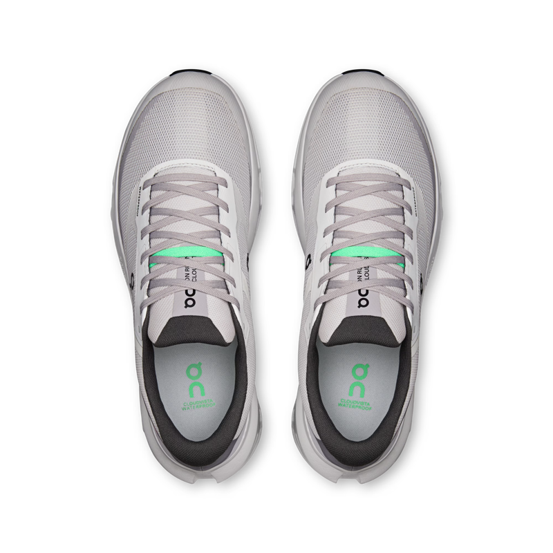 On Running Men's Cloudvista 3 Waterproof in Silver/Ore-3