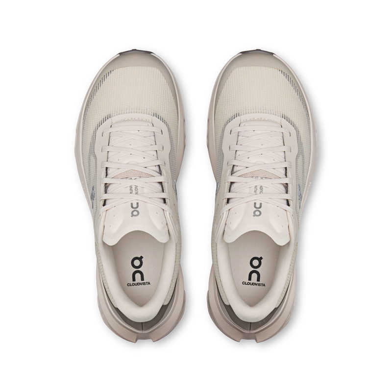 On Running Women's Cloudvista 3 in Pearl/Cinder-3