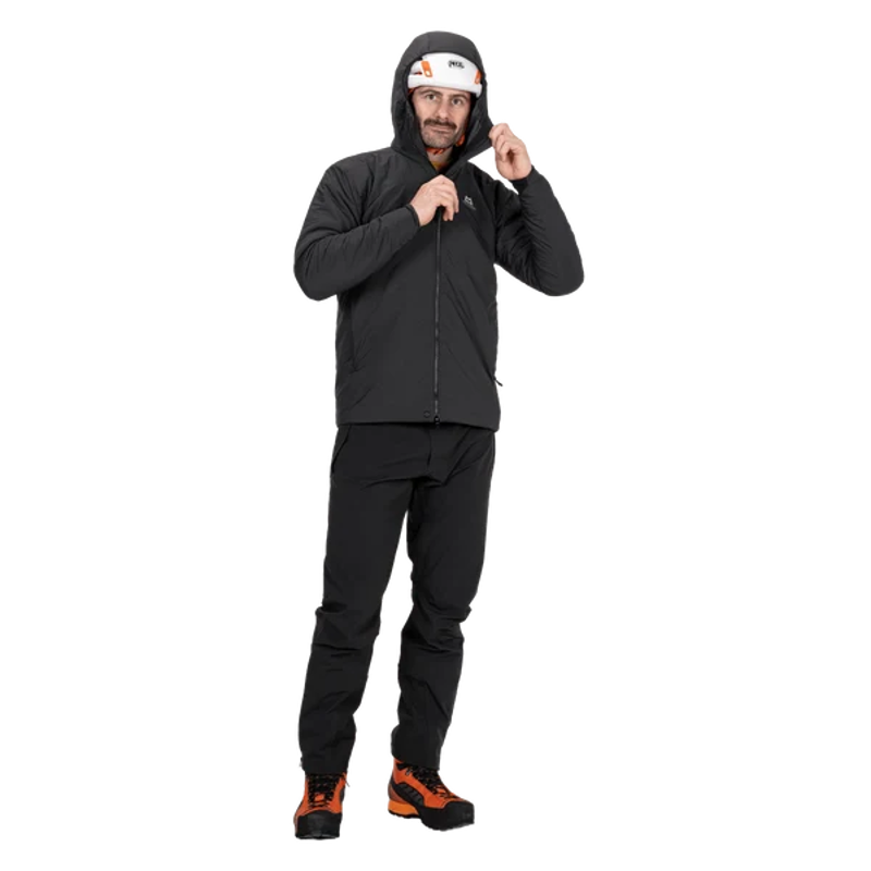 Mountain Equipment Men's Intra Hooded Jacket in Black-4