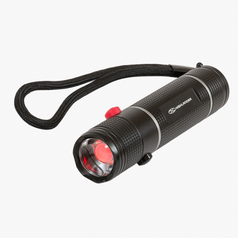 Highlander Hawkeye Dual Button Hand Torch in Black-1