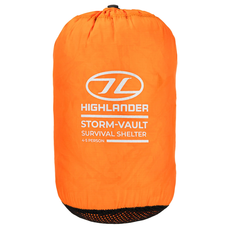 Highlander 4-5 Person Storm Vault Shelter in Orange-1