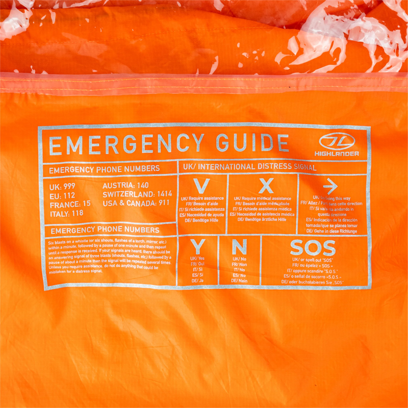 Highlander 1 Person Storm Vault Survival Shelter in Orange-2