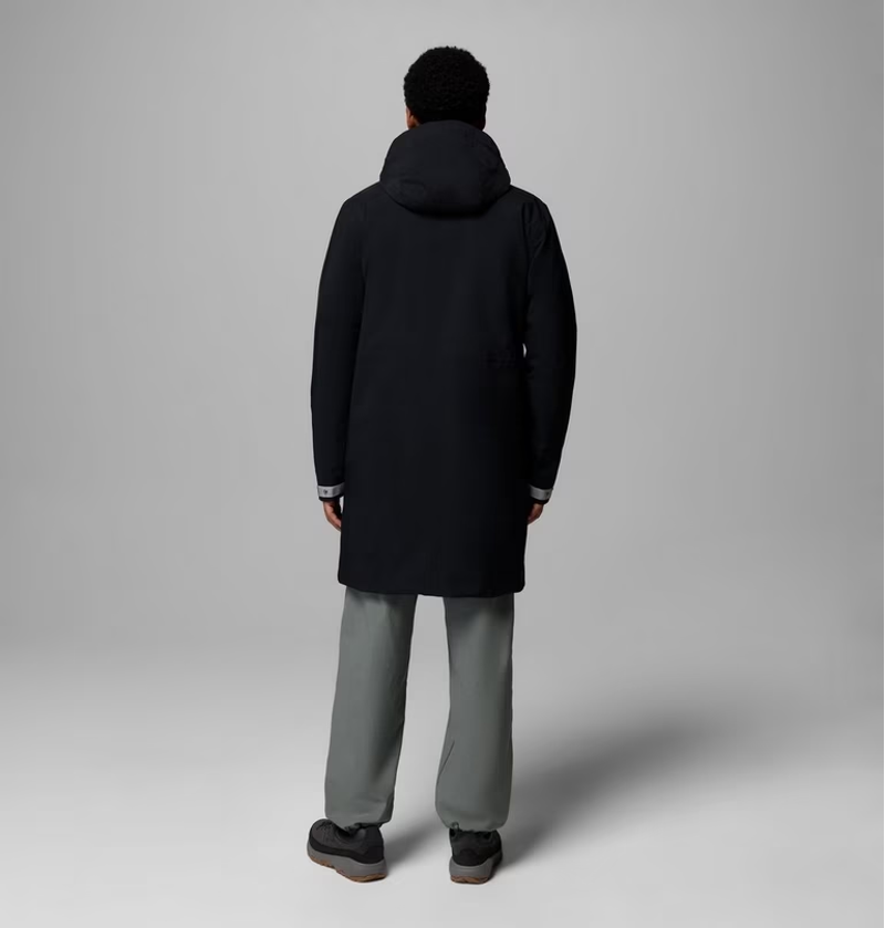 Columbia Men's Street Heights Car Coat in Black-1
