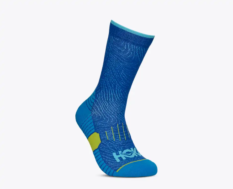 Hoka Crew Run Sock 3-Pack in Alpine Blue/Cardamon/Ultramarine-3