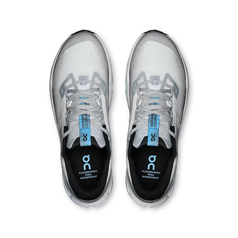 On Running Men's Cloudsurfer Trail 2 Waterproof in Apollo/Glacier-5