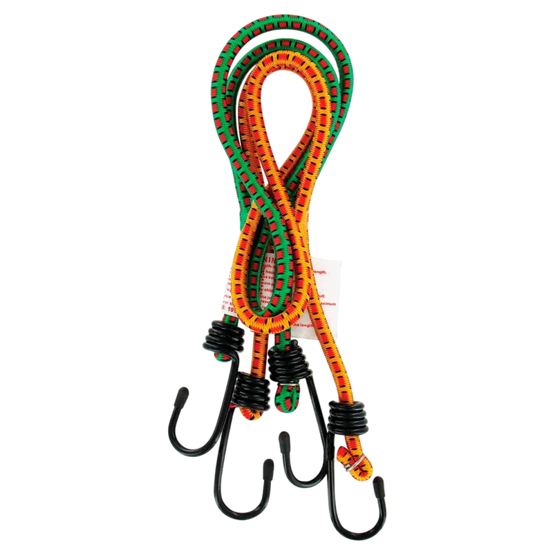 Highlander Bungee Cord in Multicolour - 8mm x 75cm