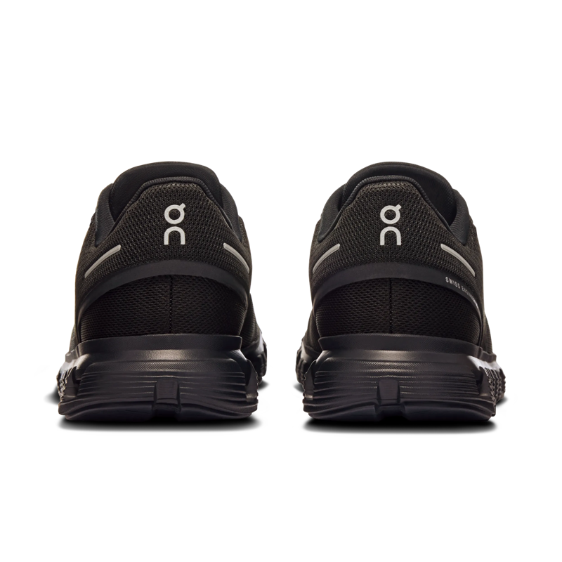 On Running Women's Cloud 6 in Black/Black-5