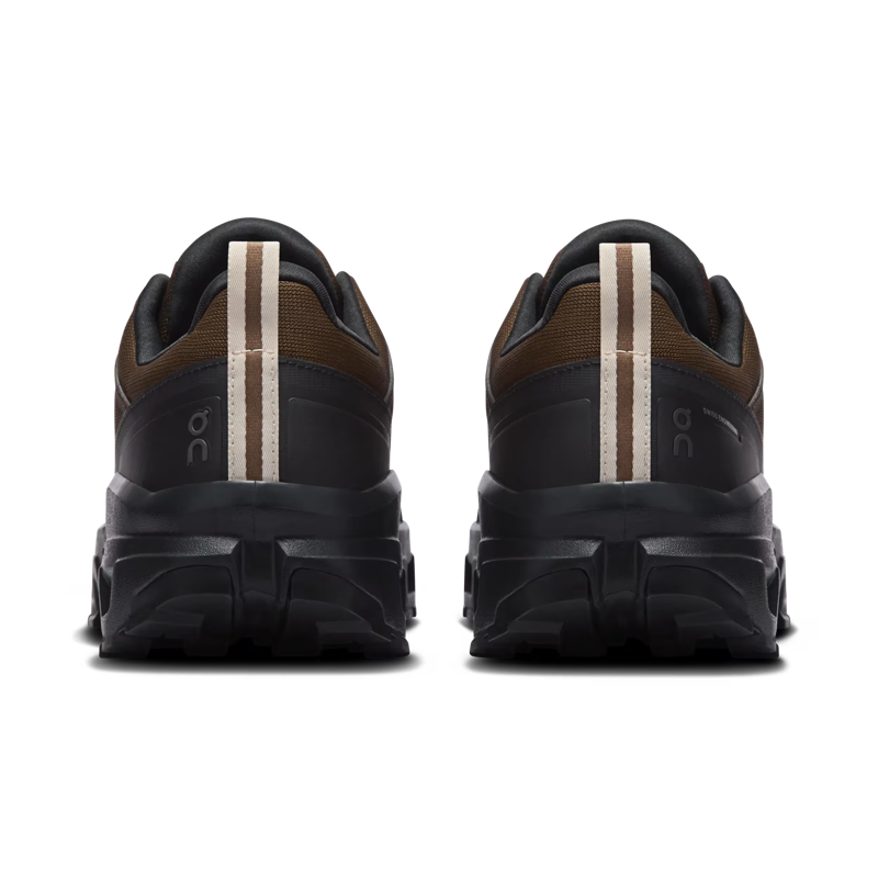 On Running Men's Cloudrock Low Waterproof in Earth/Black-5