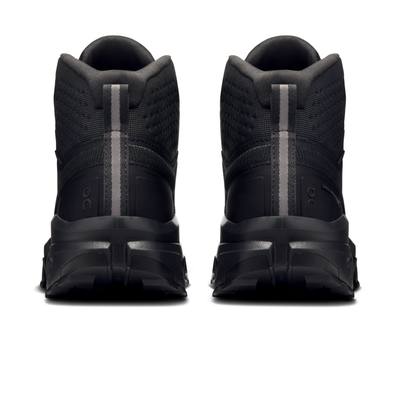 On Running Women's Cloudrock Mid WP in Black/Black-4