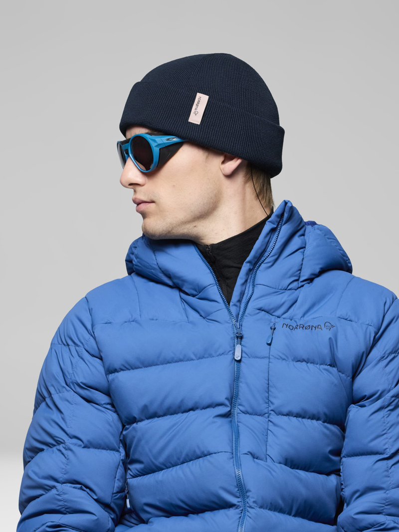Norrona /29 Equaliser Beanie in Indigo Night-3