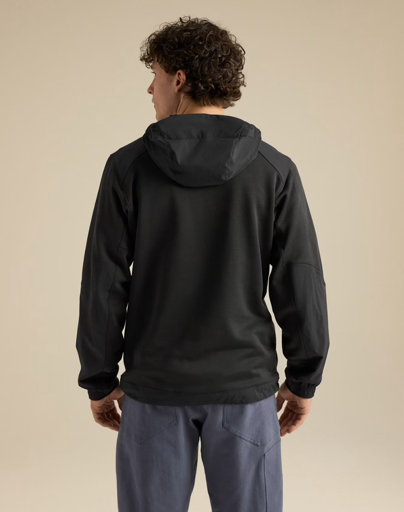 Arc'teryx Men's Konseal Pullover Hoody in Black-2