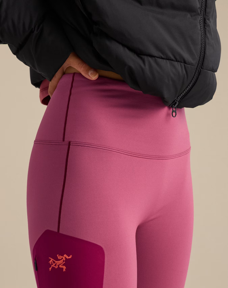 Arc'teryx Women's Rho Bottoms in Light Renegade/Renegade/Rocket-4