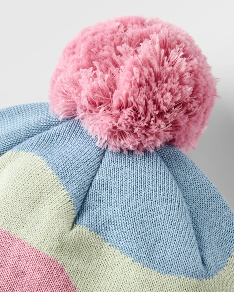 Passenger Scenic Bobble Beanie in Scenic Stormy Blue-1
