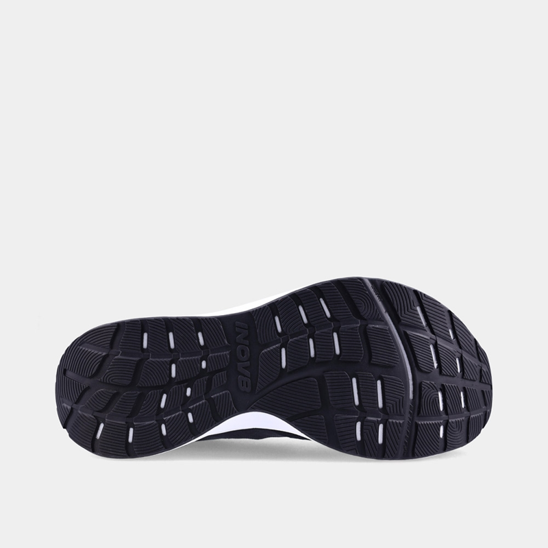 Inov-8 Men's Roadfly Max in Black/White - Wide Fit-2