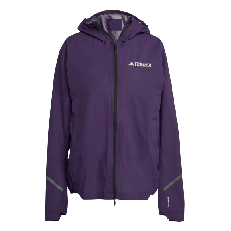 Adidas Women's XPR Light Rain Jacket in Aurplu