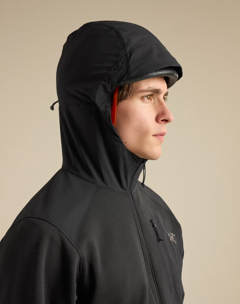 Arc'teryx Men's Konseal Pullover Hoody in Black-6