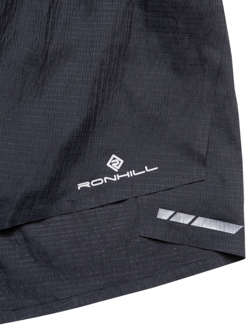 Ronhill Men's Tech Race Shorts in All Black-2