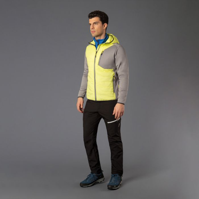 CMP Men's Softshell Slim-Fit Trousers in Nero Black-3