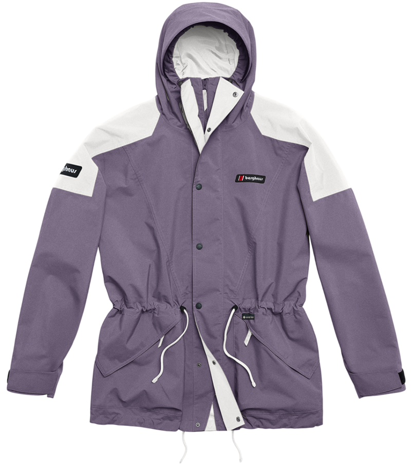 Berghaus Men's Meru Mountain Jacket in Purple/Grey
