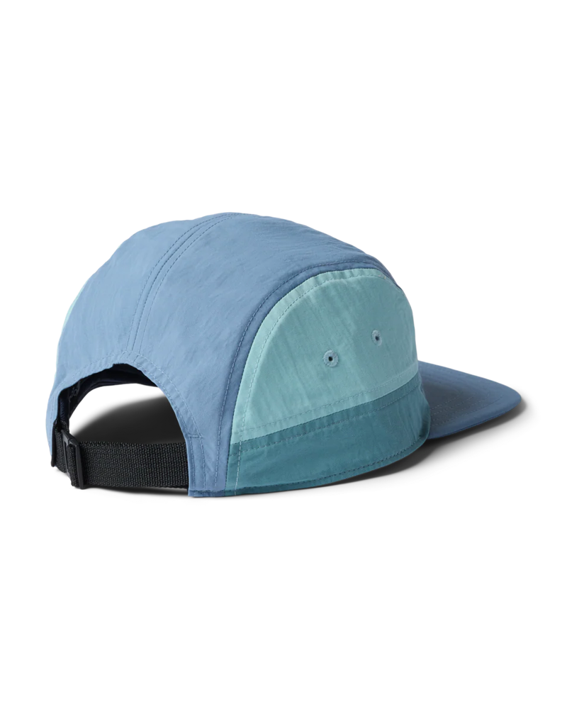 Cotopaxi Tech 5-Panel Hat in Steel Blue-1