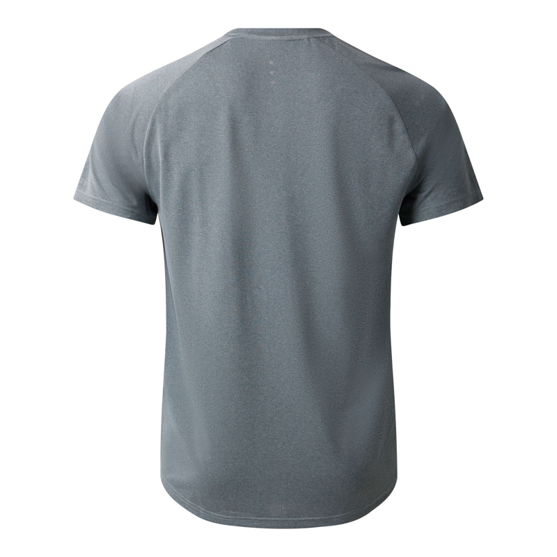 Dare2b Men's Accelerate Fitness Tee in Lead Grey-2