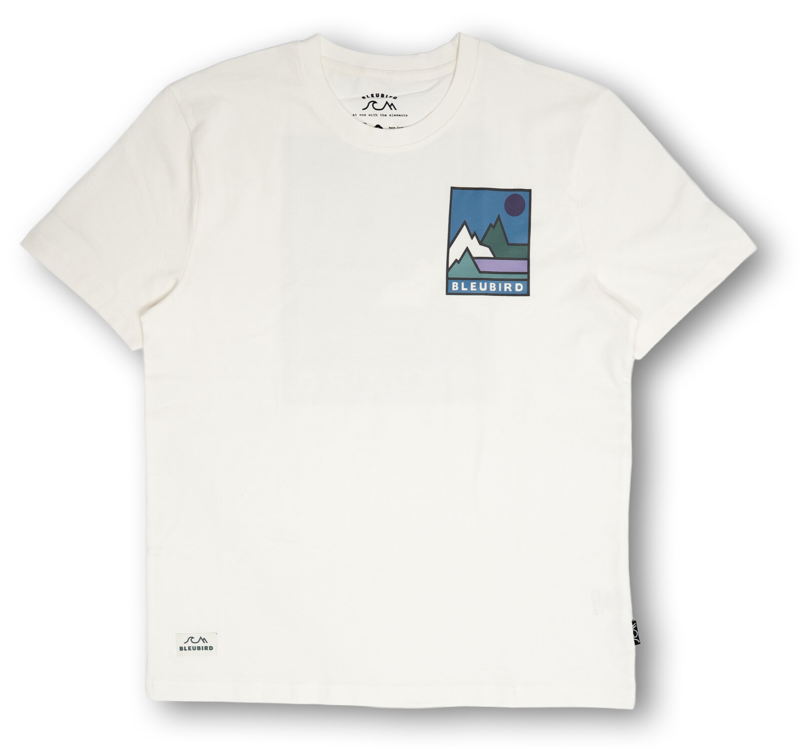 Bleubird Waypoint Tee in White