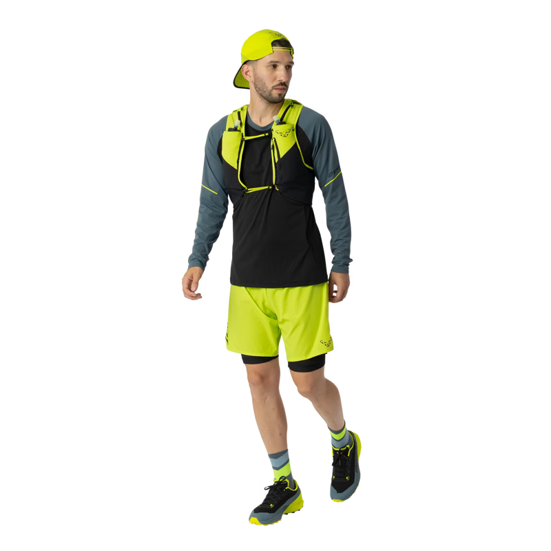 Dynafit Ultra 12 Vest in Ultra Yellow/Black Out-2