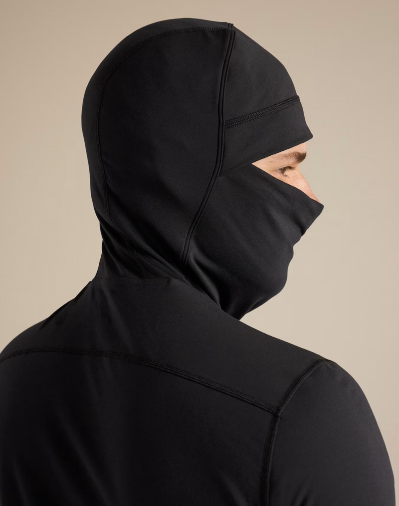 Arc'teryx Men's Rho LT Hoody in Black-6