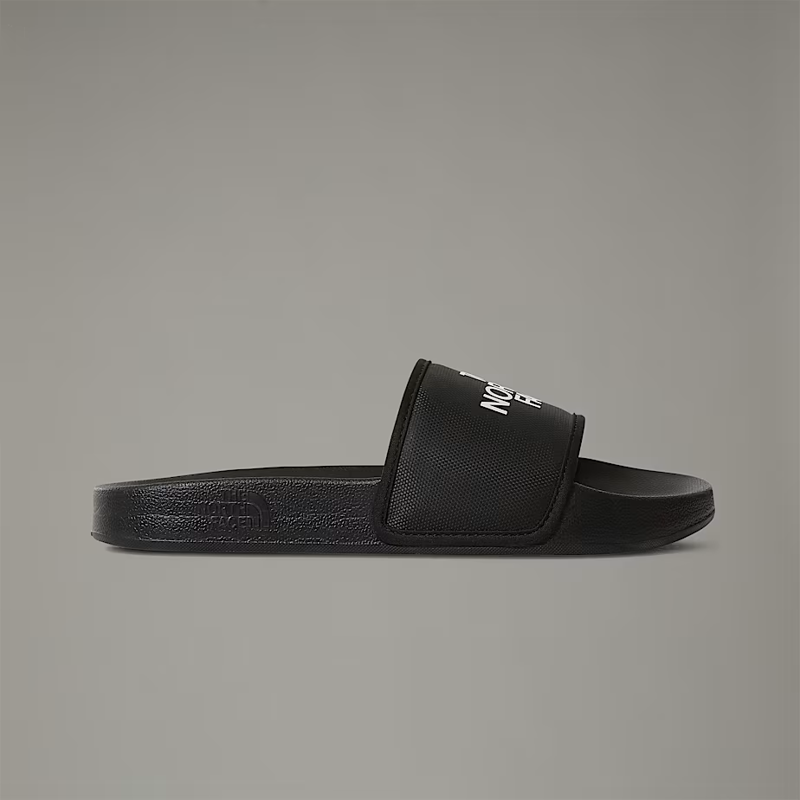 The North Face Men's Base Camp Slide III in Black/White-1