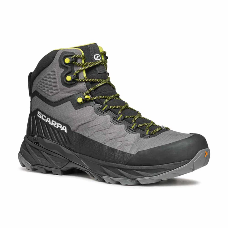 Scarpa Men's Rush TRK LT GTX in Grey/Lime