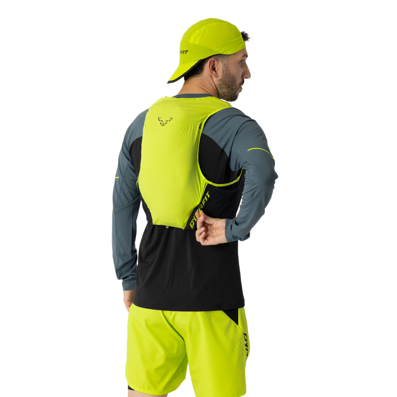 Dynafit Ultra 12 Vest in Ultra Yellow/Black Out-3