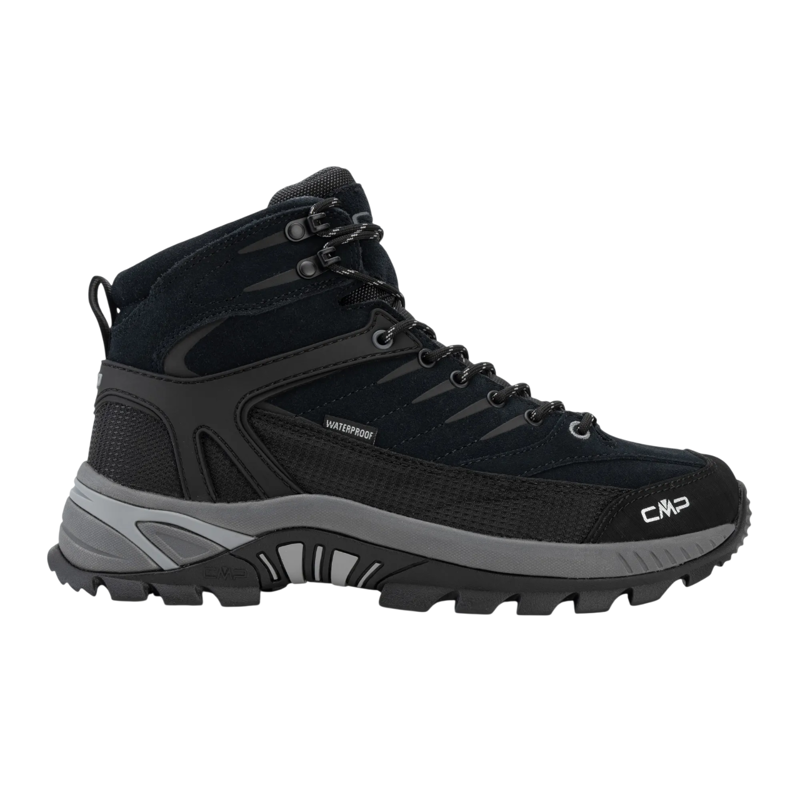 CMP Men's Rigel 2.0 Mid Waterproof Trekking Boots in Nero/Grey