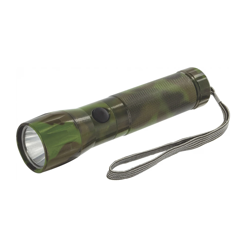 Highlander 50 Lumens LED Aluminium Torch in Green