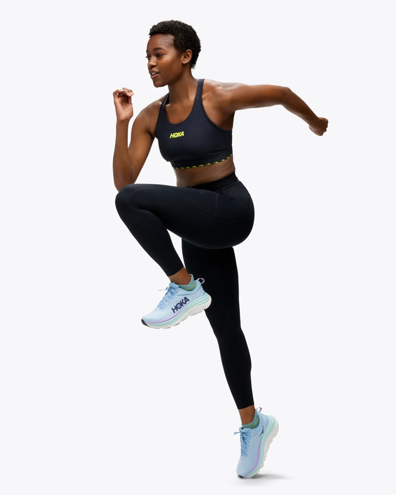 Hoka Women's Novafly Run 25 Tights in Black-1