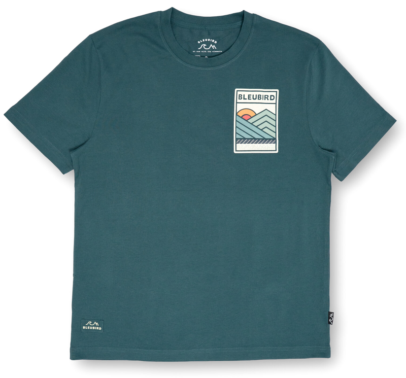 Bleubird Peaklight Tee in Marine