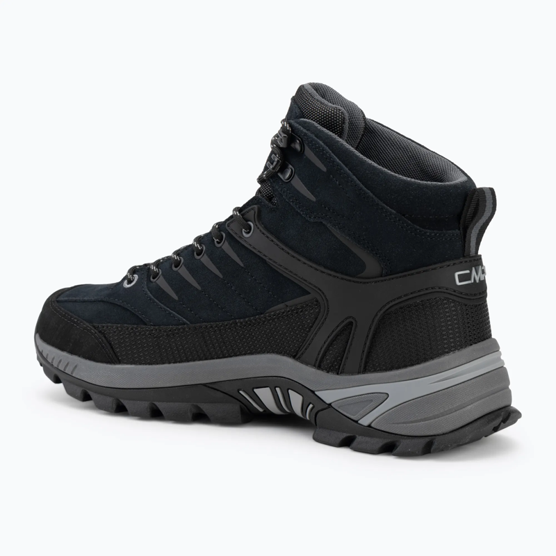 CMP Men's Rigel 2.0 Mid Waterproof Trekking Boots in Nero/Grey-2