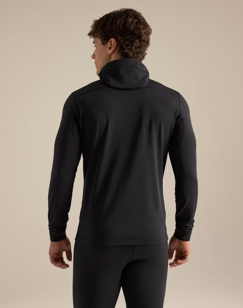 Arc'teryx Men's Rho LT Hoody in Black-4