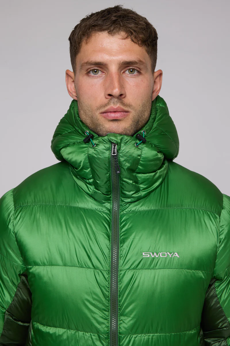 Swoya Men's SD1 700 Down Jacket in Green-4