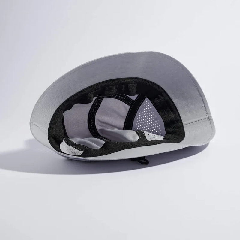 Vaga Feather Bucket Hat in Aluminium Grey-2