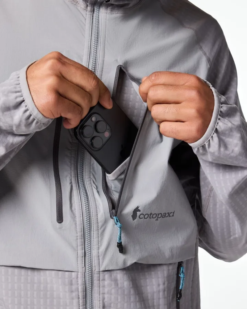 Cotopaxi Men's Yermo Hooded Jacket in Smoke-7