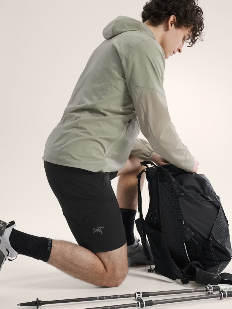 Arc'teryx Men's Gamma SL 9 Shorts in Black-5