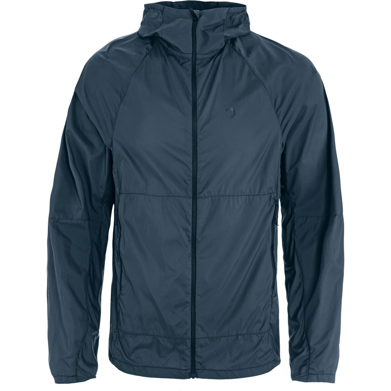 Fjallraven Men's Keb Latt Wind Jacket in Mountain Blue