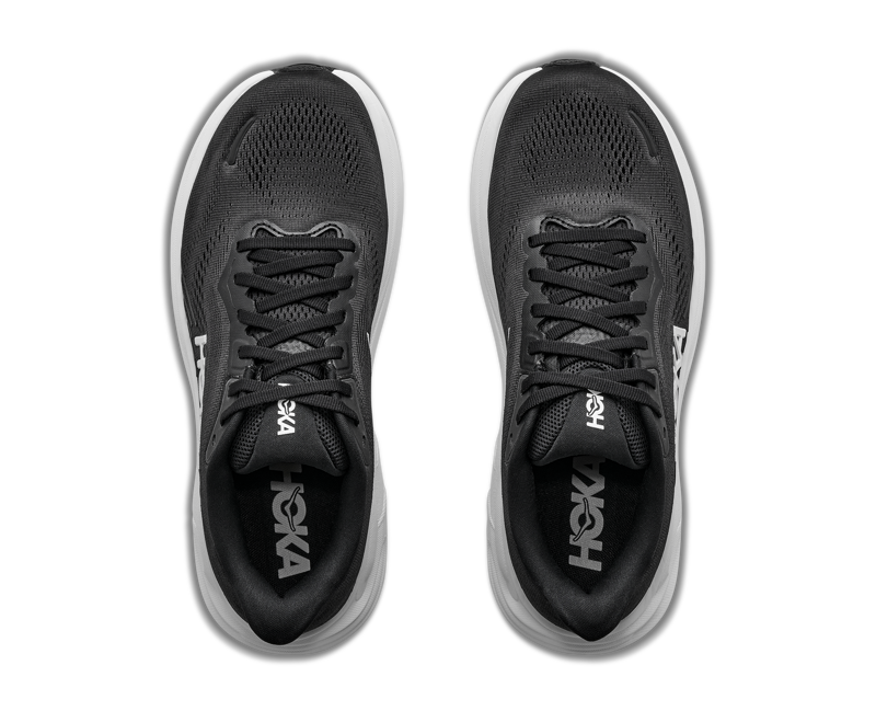 Hoka Women's Clifton 11 in Black/White-6