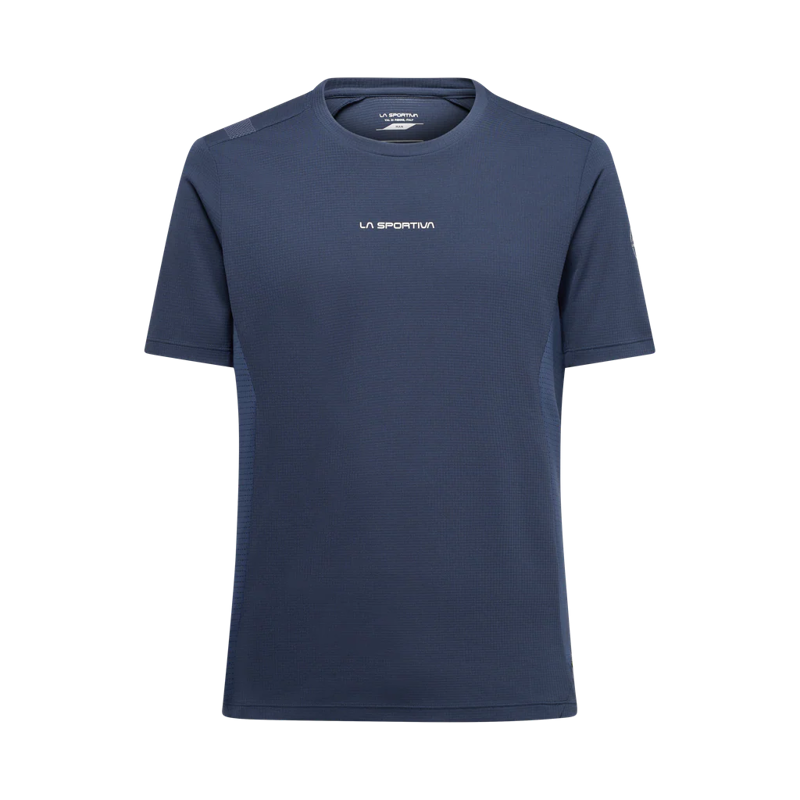 La Sportiva Men's Traverse T-Shirt in Night Sky/Chalk