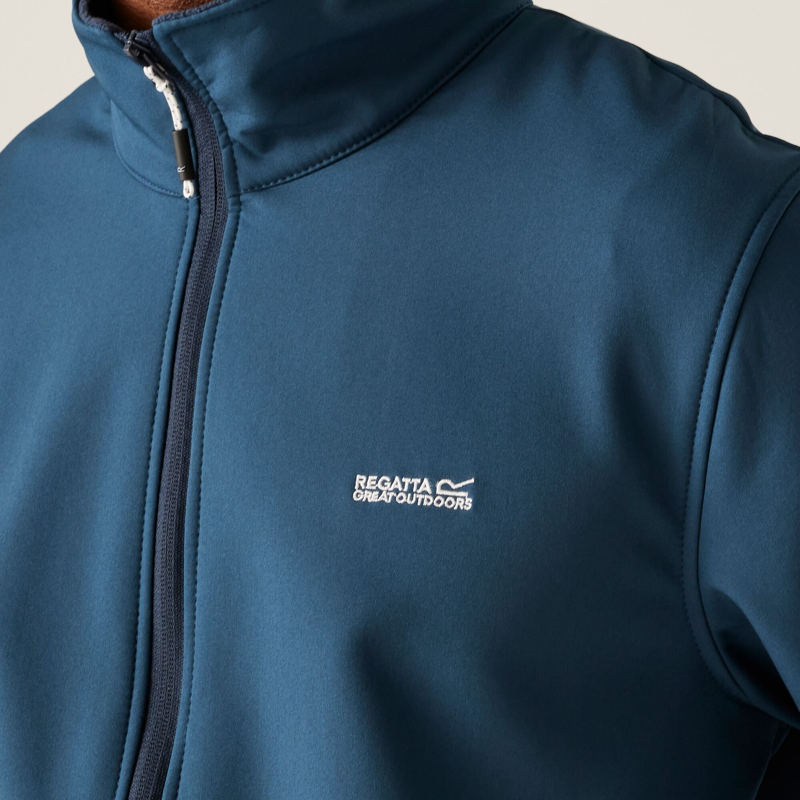 Regatta Men's Cera V Softshell Jacket in Moonlight Denim-6