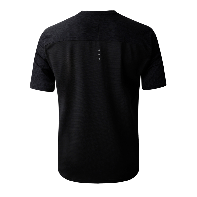 Dare2b Men's Power Up Tee in Black Marl-2