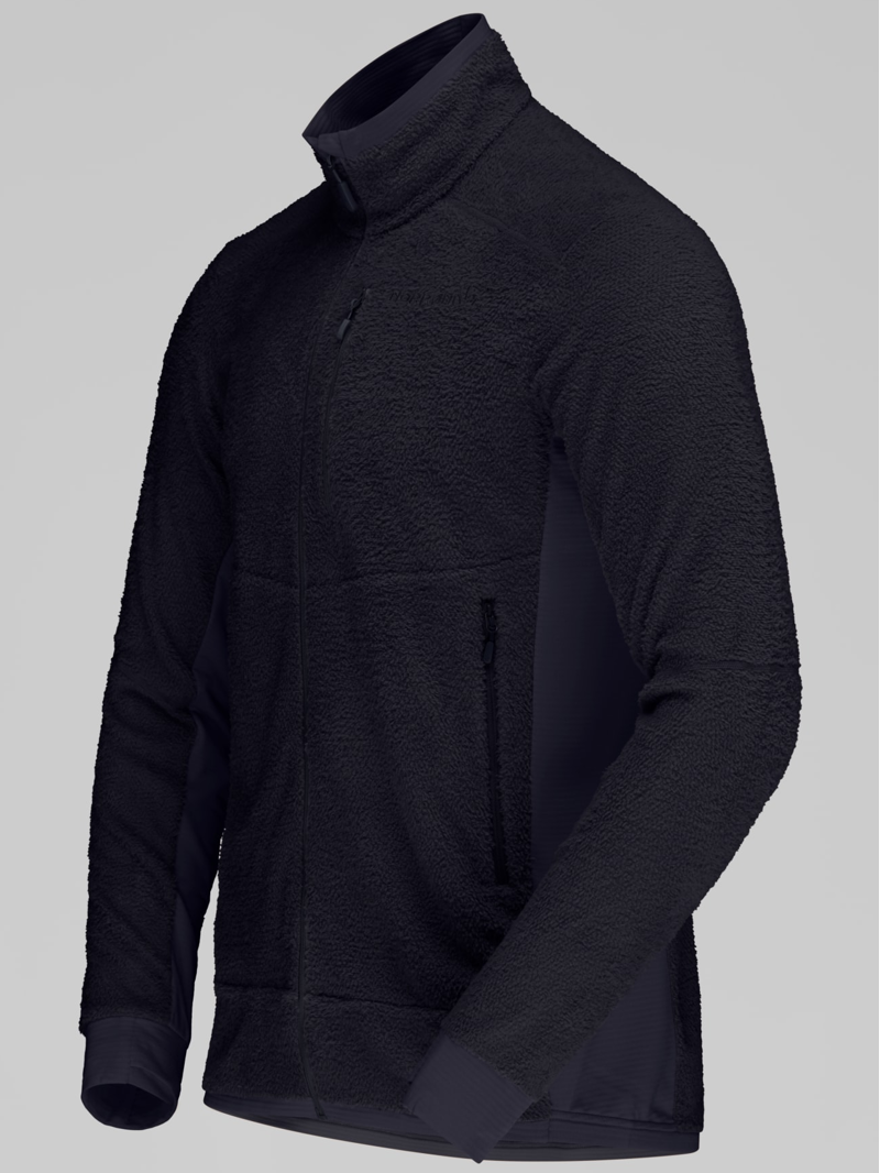 Norrona Men's Falketind Warm1 Active Jacket in Caviar Black-1