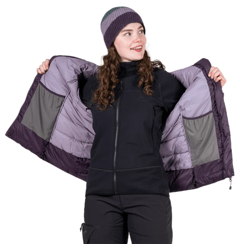 Mountain Equipment Women's Paiyu Jacket in Nightshade-2